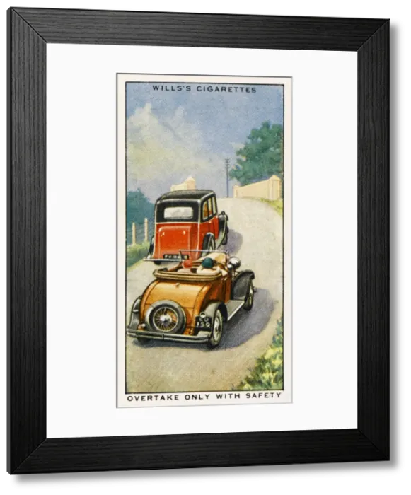 Framed Print : Overtaking with Safety Framed Print : Overtaking with Safety