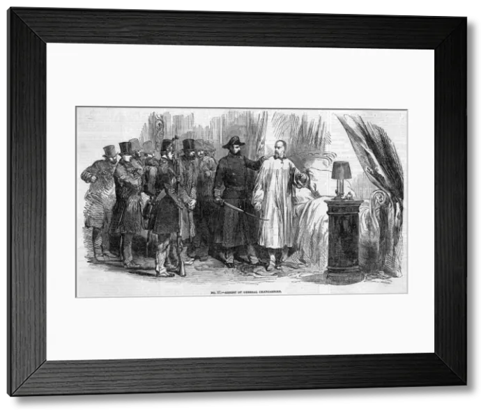 Framed Print : Coup: Changarnier Arrest Framed Print : Coup: Changarnier Arrest