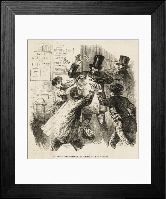 Framed Print : Presidential Elections Framed Print : Presidential Elections