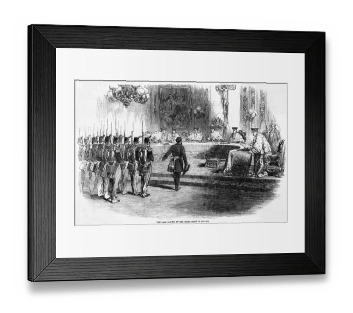Framed Print : Coup: High Court Framed Print : Coup: High Court