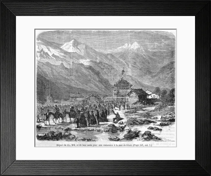 Framed Print : Napoleon in the Alps Framed Print : Napoleon in the Alps