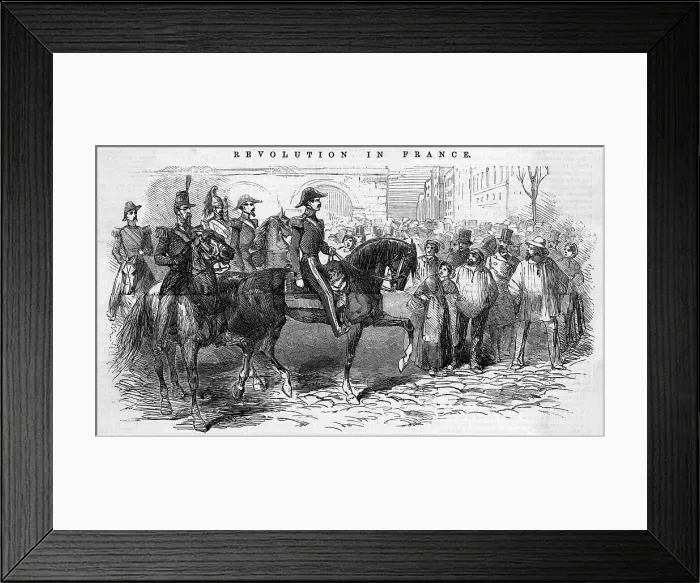 Framed Print : Coup: Napoleon Rides Framed Print : Coup: Napoleon Rides