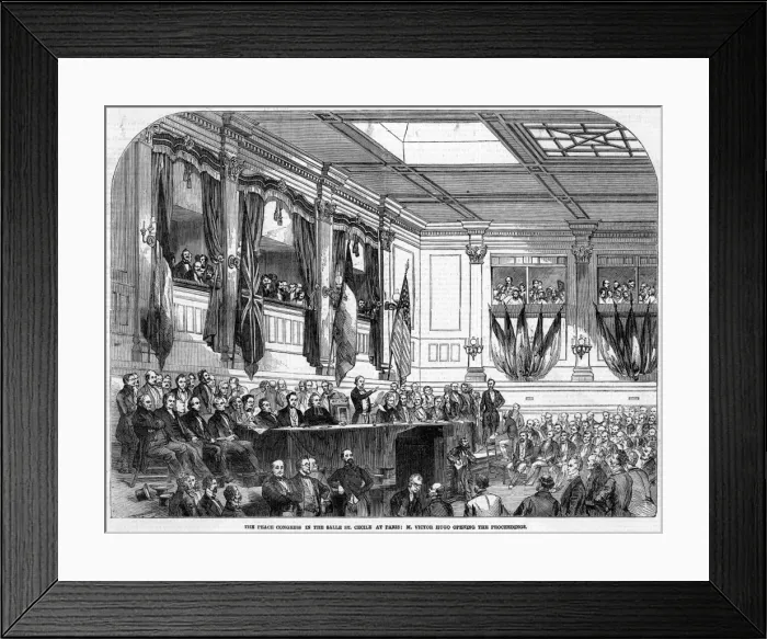 Framed Print : Hugo at Congress Framed Print : Hugo at Congress