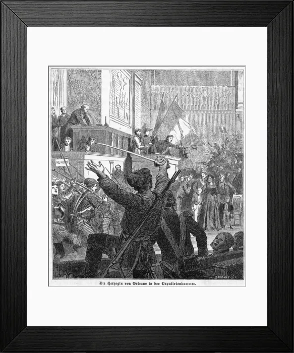 Framed Print : Duc D orleans as Deputy Framed Print : Duc D orleans as Deputy