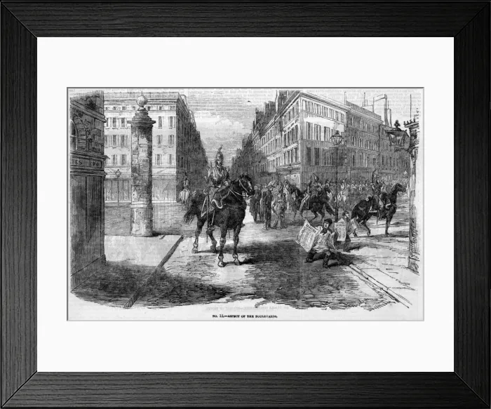 Framed Print : Coup: Streets Cleared Framed Print : Coup: Streets Cleared