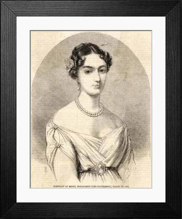 Framed Print : Elizabeth Bonaparte Framed Print : Elizabeth Bonaparte