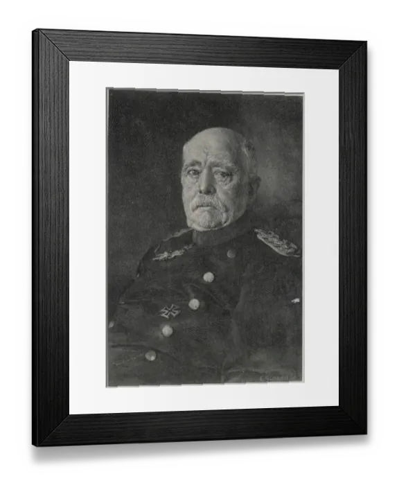Framed Print : Bismarck 1884 Framed Print : Bismarck 1884