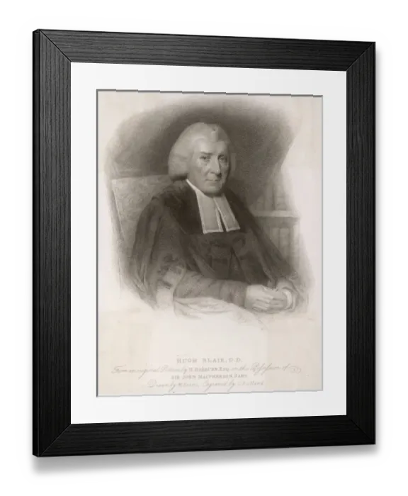 Framed Print : Hugh Blair - 1 Framed Print : Hugh Blair - 1