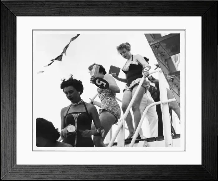 Framed Print : Beauty Contest 1956 Framed Print : Beauty Contest 1956