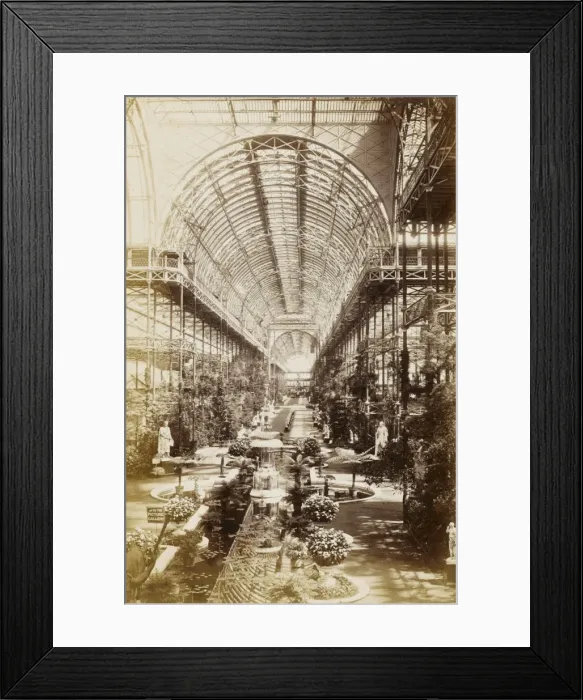 Framed Print : Crystal Palace Interior Framed Print : Crystal Palace Interior