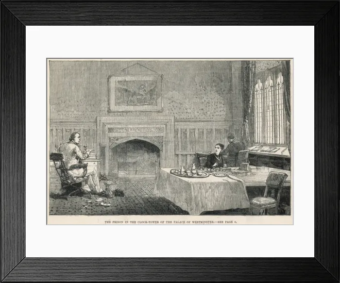 Framed Print : Bradlaugh Incarcerated Framed Print : Bradlaugh Incarcerated