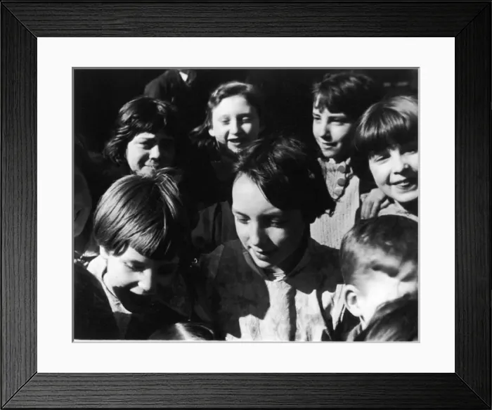 Framed Print : A Group of Children Framed Print : A Group of Children
