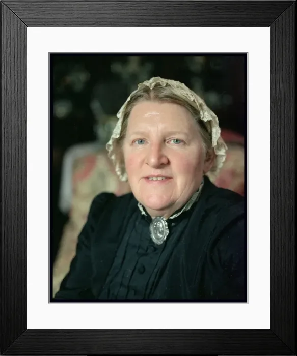 Framed Print : Edwardian Housekeeper Framed Print : Edwardian Housekeeper