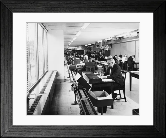 Framed Print : Criminal Record Office Framed Print : Criminal Record Office