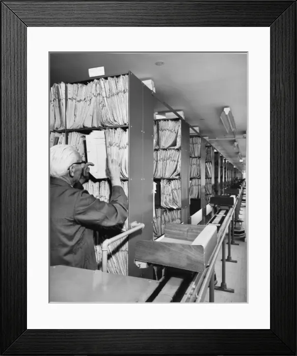 Framed Print : Criminal Record Office Framed Print : Criminal Record Office