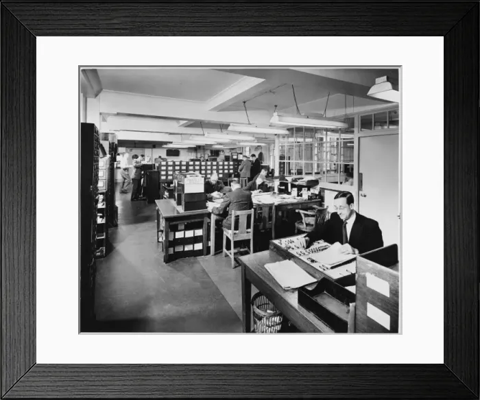 Framed Print : Criminal Record Office Framed Print : Criminal Record Office
