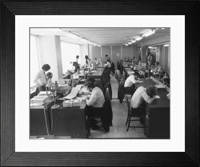 Framed Print : Criminal Record Office Framed Print : Criminal Record Office