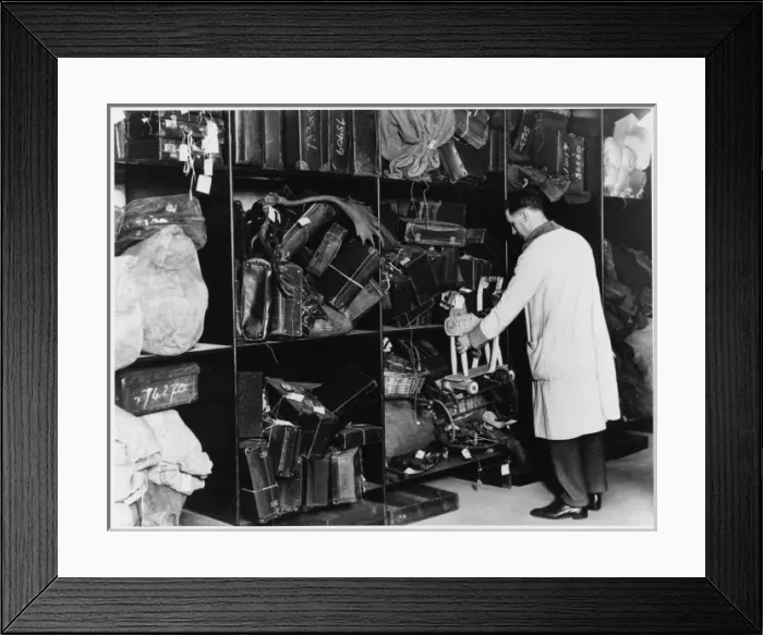 Framed Print : Lost Property Office 2 / 2 Framed Print : Lost Property Office 2 / 2