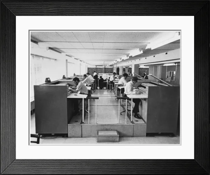 Framed Print : Criminal Record Office Framed Print : Criminal Record Office
