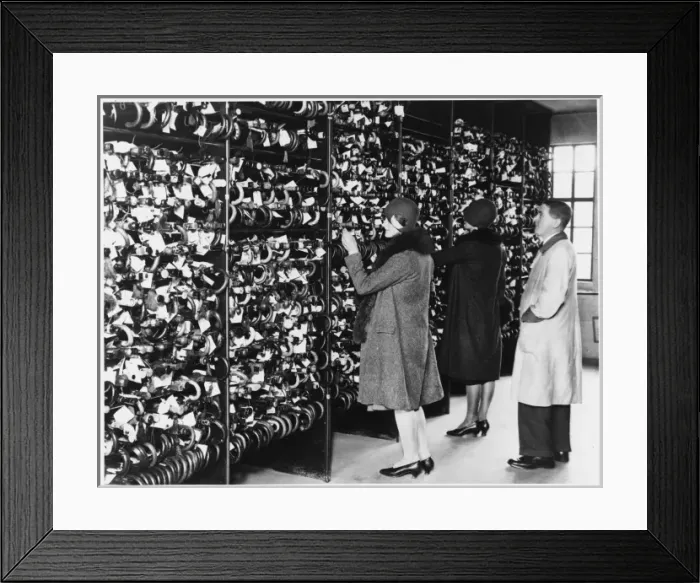 Framed Print : Lost Property Office 1 / 2 Framed Print : Lost Property Office 1 / 2