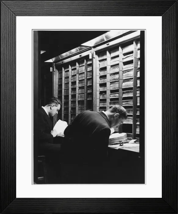 Framed Print : Criminal Record Office Framed Print : Criminal Record Office