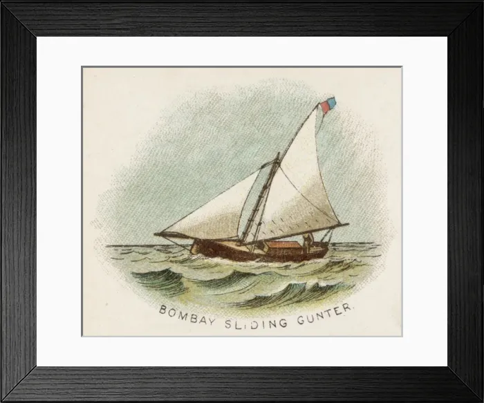 Framed Print : Bombay Sliding Gunter Framed Print : Bombay Sliding Gunter