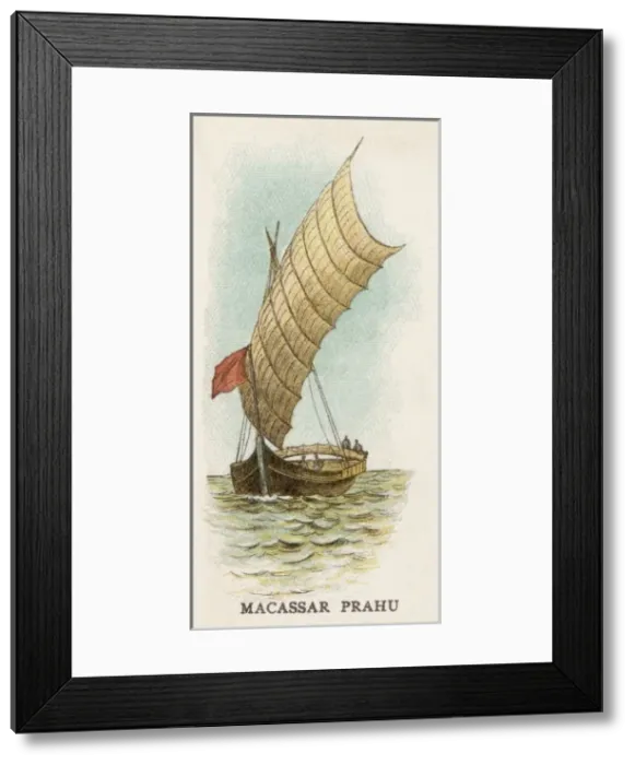 Framed Print : Prahu from Macassar Framed Print : Prahu from Macassar