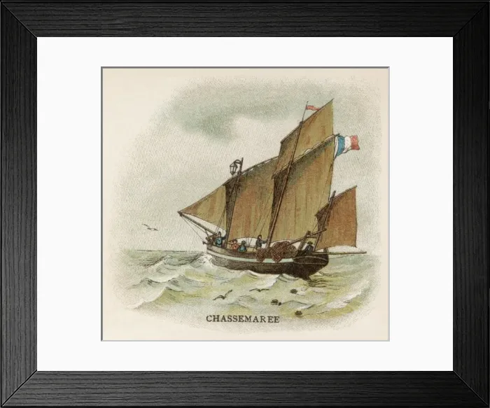 Framed Print : Breton Chasse-Maree Framed Print : Breton Chasse-Maree
