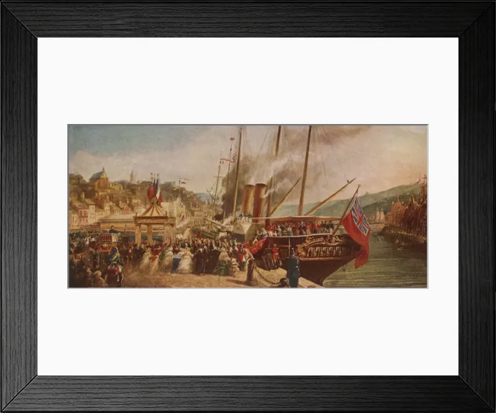 Framed Print : Victoria and Albert Yt Framed Print : Victoria and Albert Yt