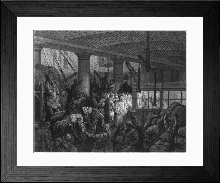 Framed Print : Dore / Wagon & Warehouse Framed Print : Dore / Wagon & Warehouse