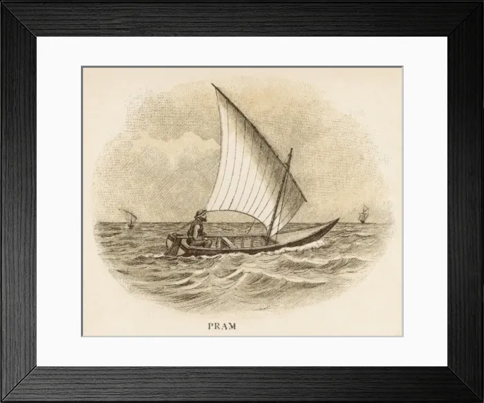 Framed Print : Norwegian Pram Framed Print : Norwegian Pram