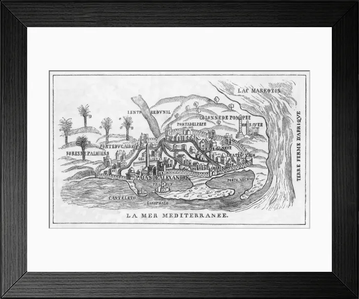 Framed Print : Alexandria in C16Th Framed Print : Alexandria in C16Th