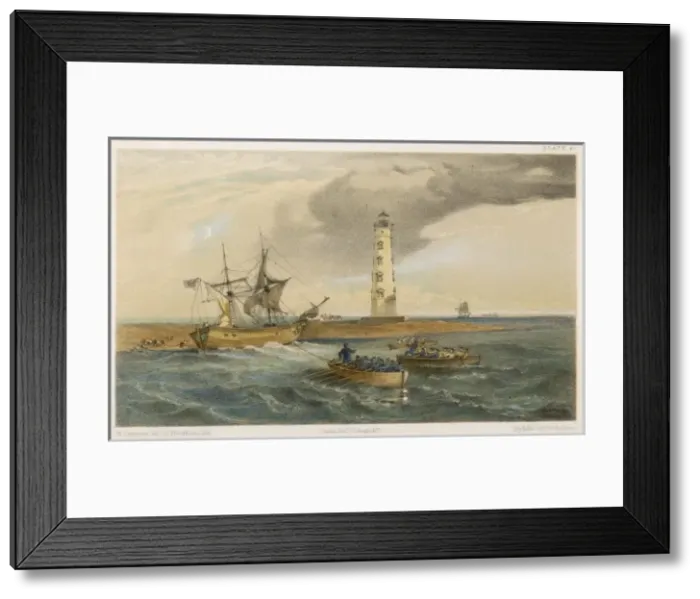 Framed Print : Lighthouse Chersonese Framed Print : Lighthouse Chersonese