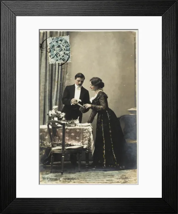 Framed Print : Social / Femme 6 of 10 Framed Print : Social / Femme 6 of 10