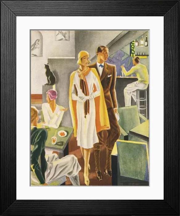 Framed Print : Social / Spanish Cocktail Framed Print : Social / Spanish Cocktail
