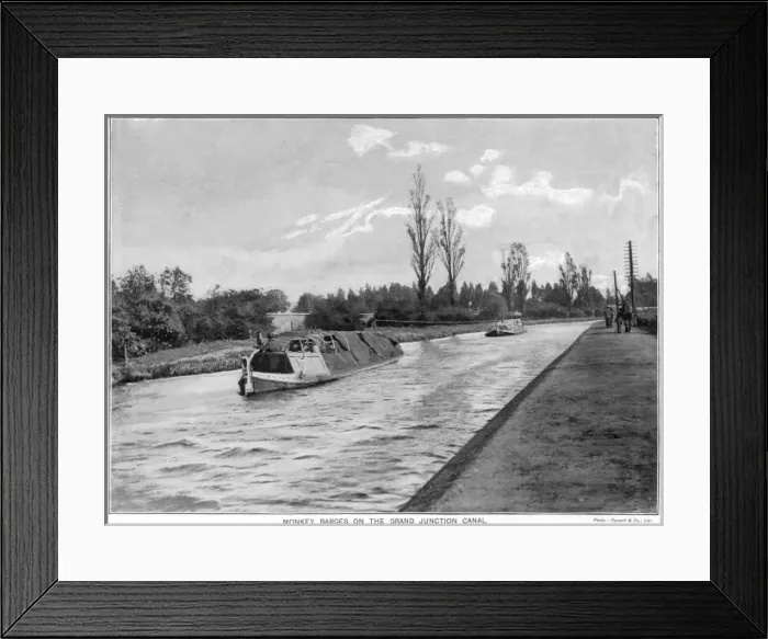 Framed Print : Grand Junction Canal Framed Print : Grand Junction Canal