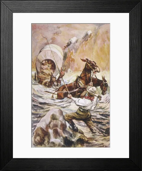 Framed Print : Social / Rocky Settlers Framed Print : Social / Rocky Settlers