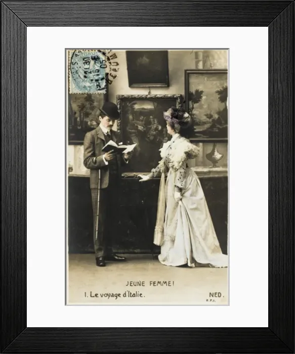 Framed Print : Social / Femme 1 of 10 Framed Print : Social / Femme 1 of 10
