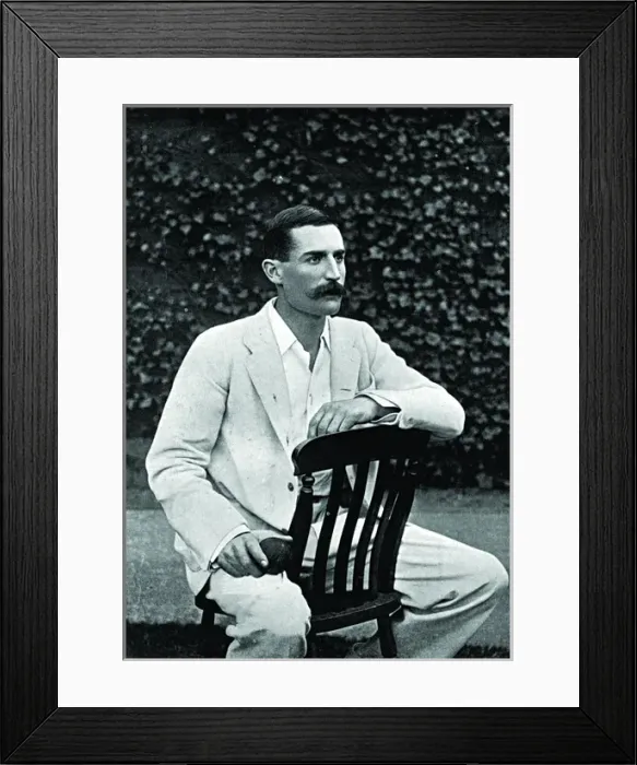 Framed Print : Cricketer, Hillyard Framed Print : Cricketer, Hillyard