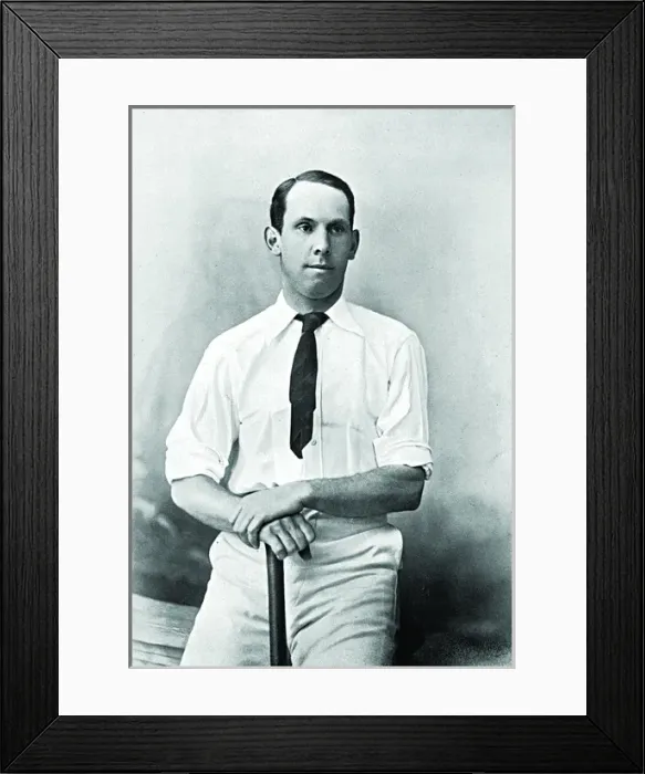 Framed Print : Cricketer, Bencraft Framed Print : Cricketer, Bencraft