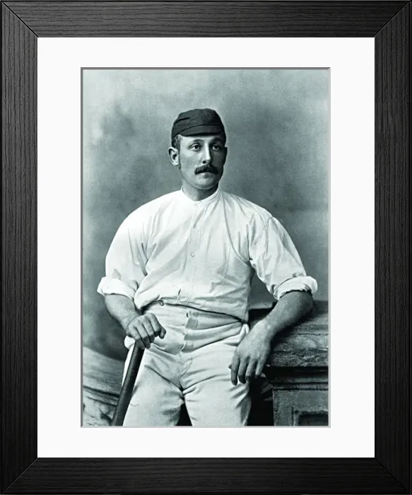 Framed Print : Cricketer, Baldwin Framed Print : Cricketer, Baldwin