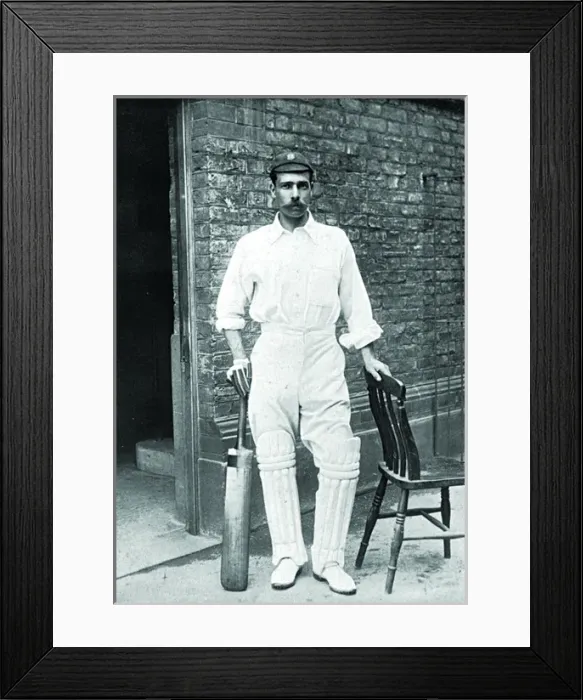 Framed Print : Cricketer / Mcdonnell Framed Print : Cricketer / Mcdonnell