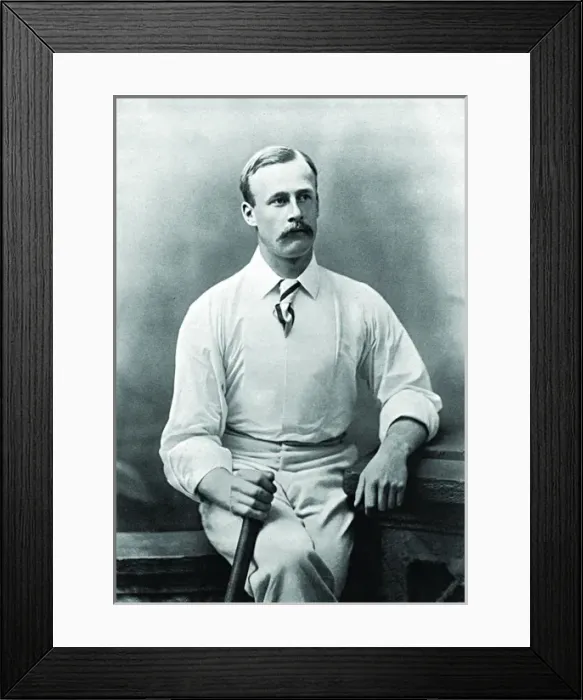 Framed Print : Cricketer, Rashleigh Framed Print : Cricketer, Rashleigh