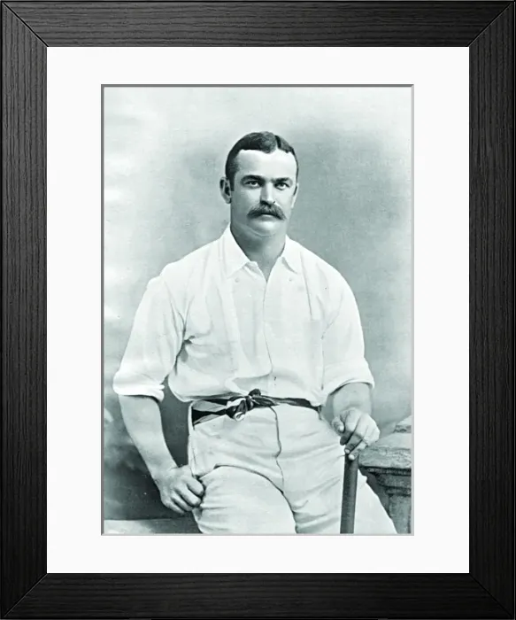 Framed Print : Cricketer, Lyons Framed Print : Cricketer, Lyons