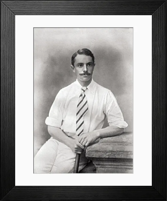 Framed Print : Cricketer, Wilson Framed Print : Cricketer, Wilson