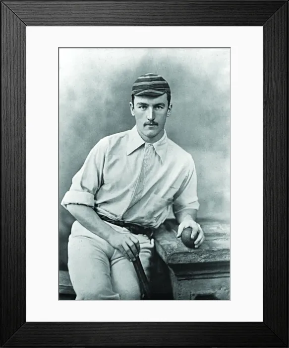 Framed Print : Cricketer, Ferris Framed Print : Cricketer, Ferris