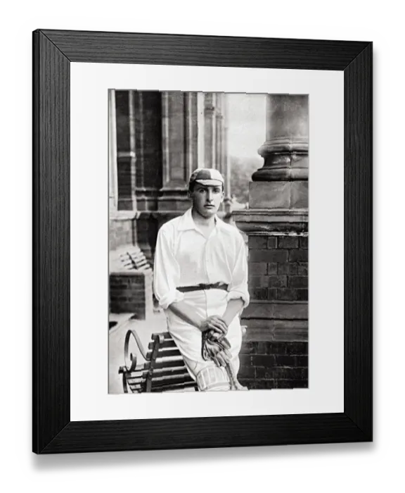 Framed Print : Cricketer, Porter Framed Print : Cricketer, Porter