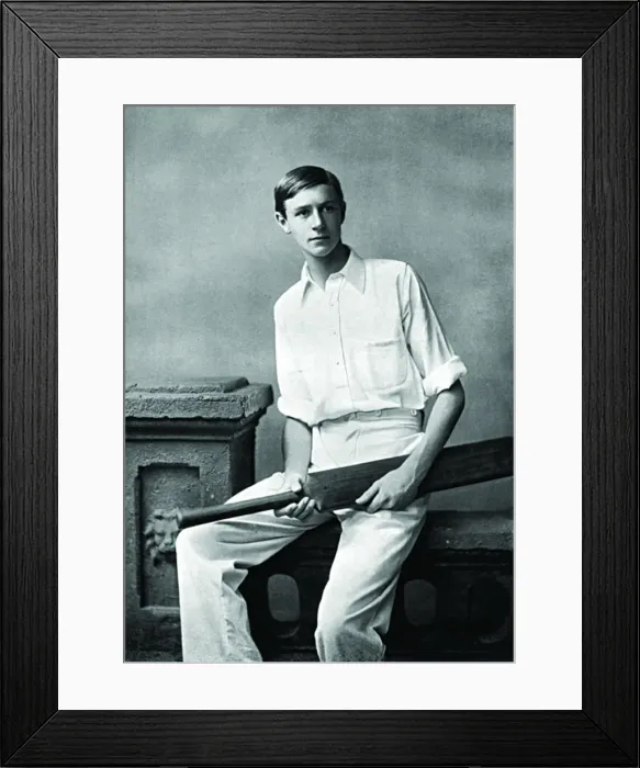 Framed Print : Cricketer, Townsend Framed Print : Cricketer, Townsend