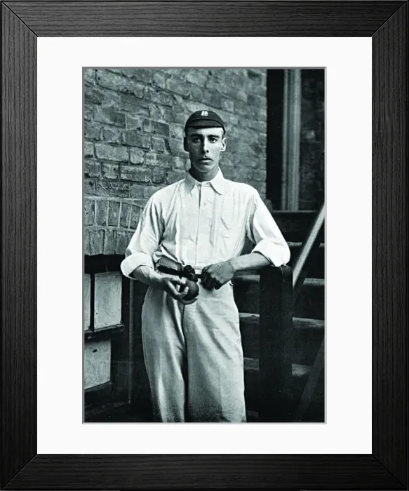 Framed Print : Cricketer, Hulme Framed Print : Cricketer, Hulme
