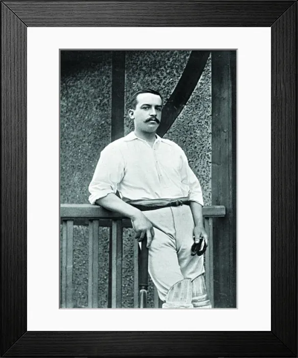 Framed Print : Cricketer, Tomlin Framed Print : Cricketer, Tomlin